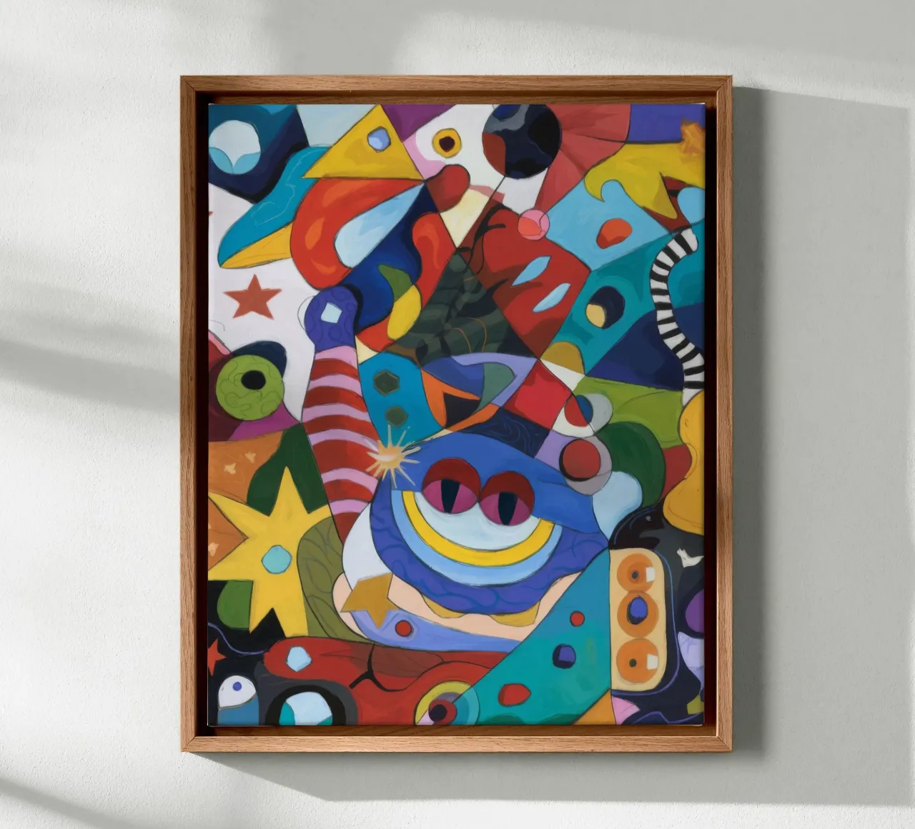 Speelse eigenzinnigheid canvas van Monarco Virtuoso