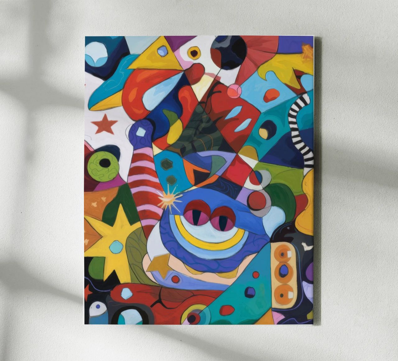 Speelse eigenzinnigheid canvas van Monarco Virtuoso