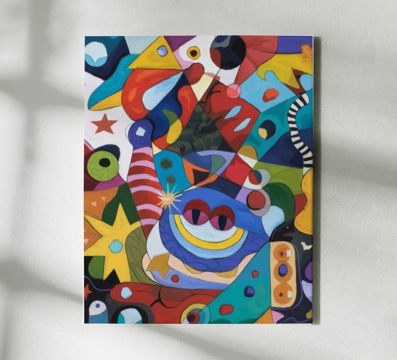 Speelse eigenzinnigheid canvas van Monarco Virtuoso