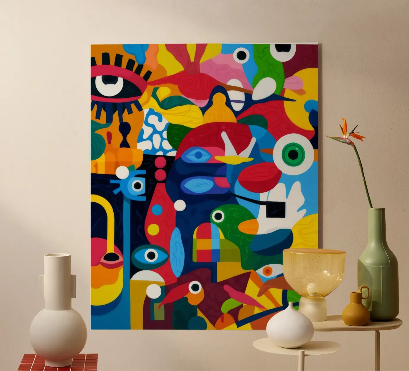 Occhi colorati plexiglass da Monarco Virtuoso