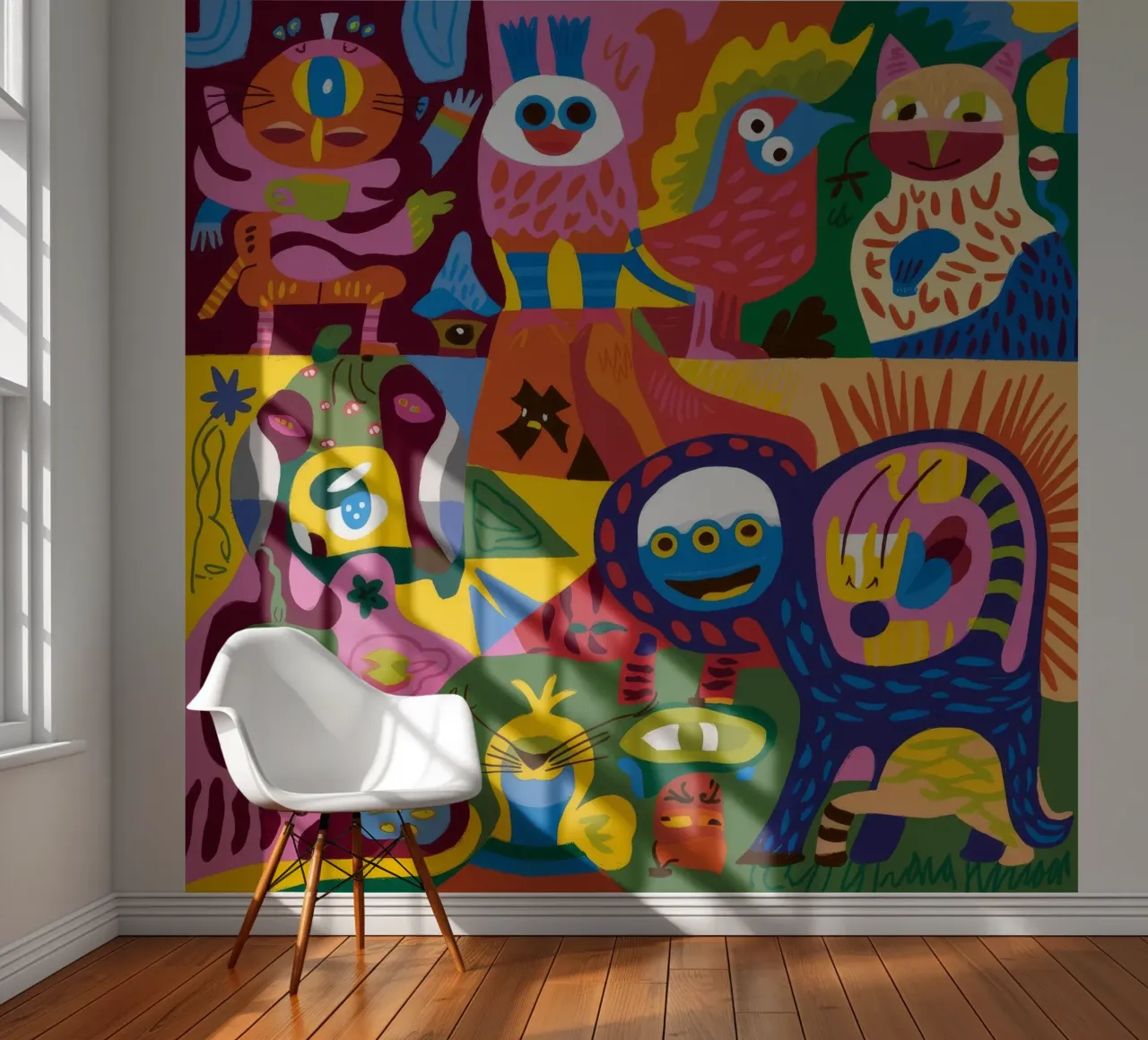 Fantasie wezens fotobehang van Monarco Virtuoso