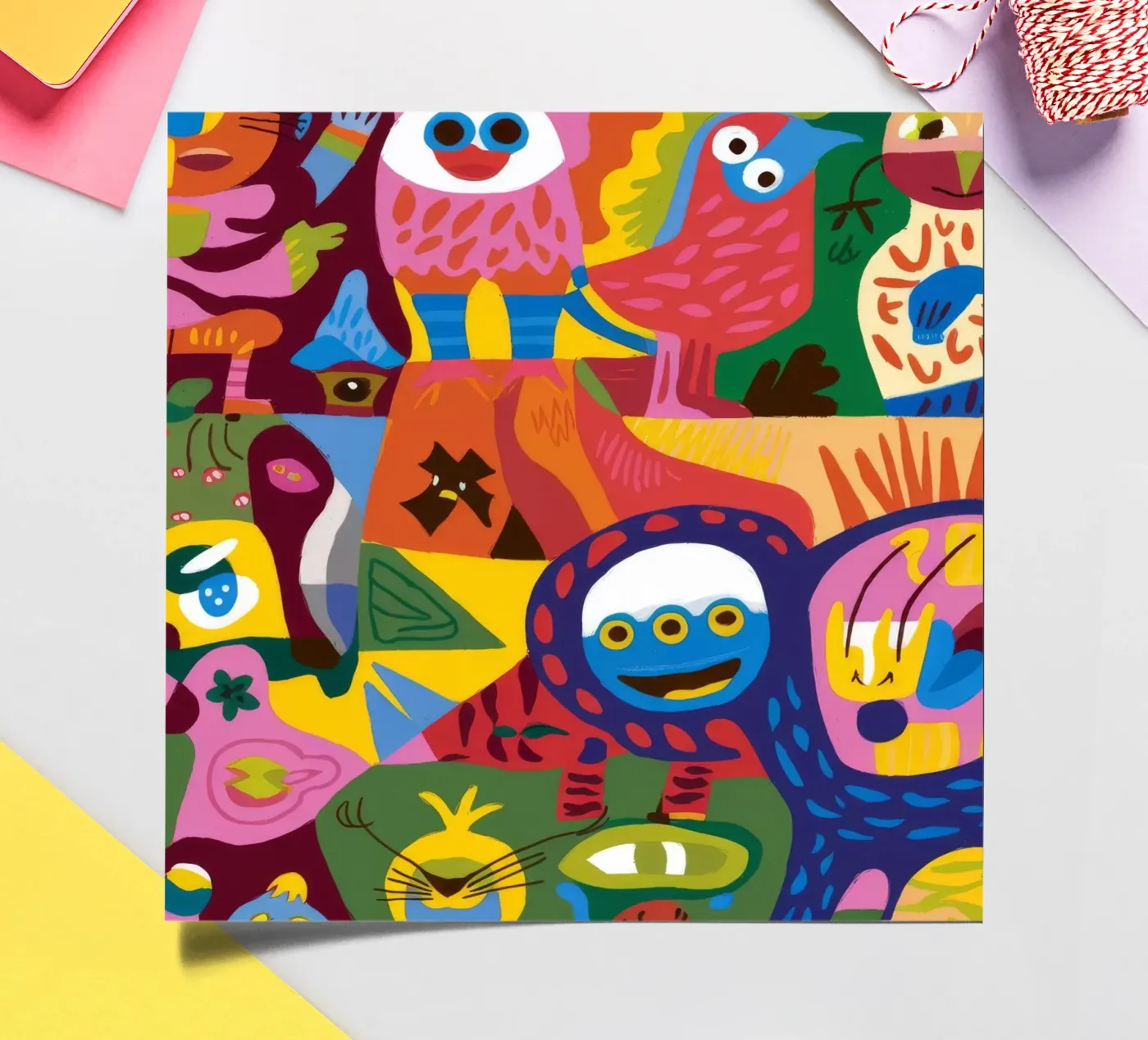 Fantasy Creatures sticker sheet by Monarco Virtuoso