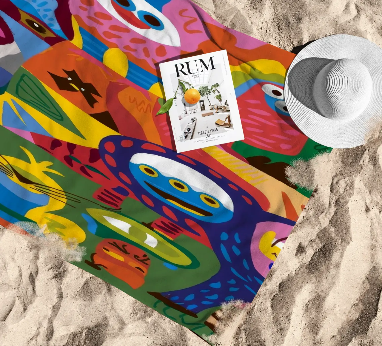 Creature di fantasia telo mare da Monarco Virtuoso