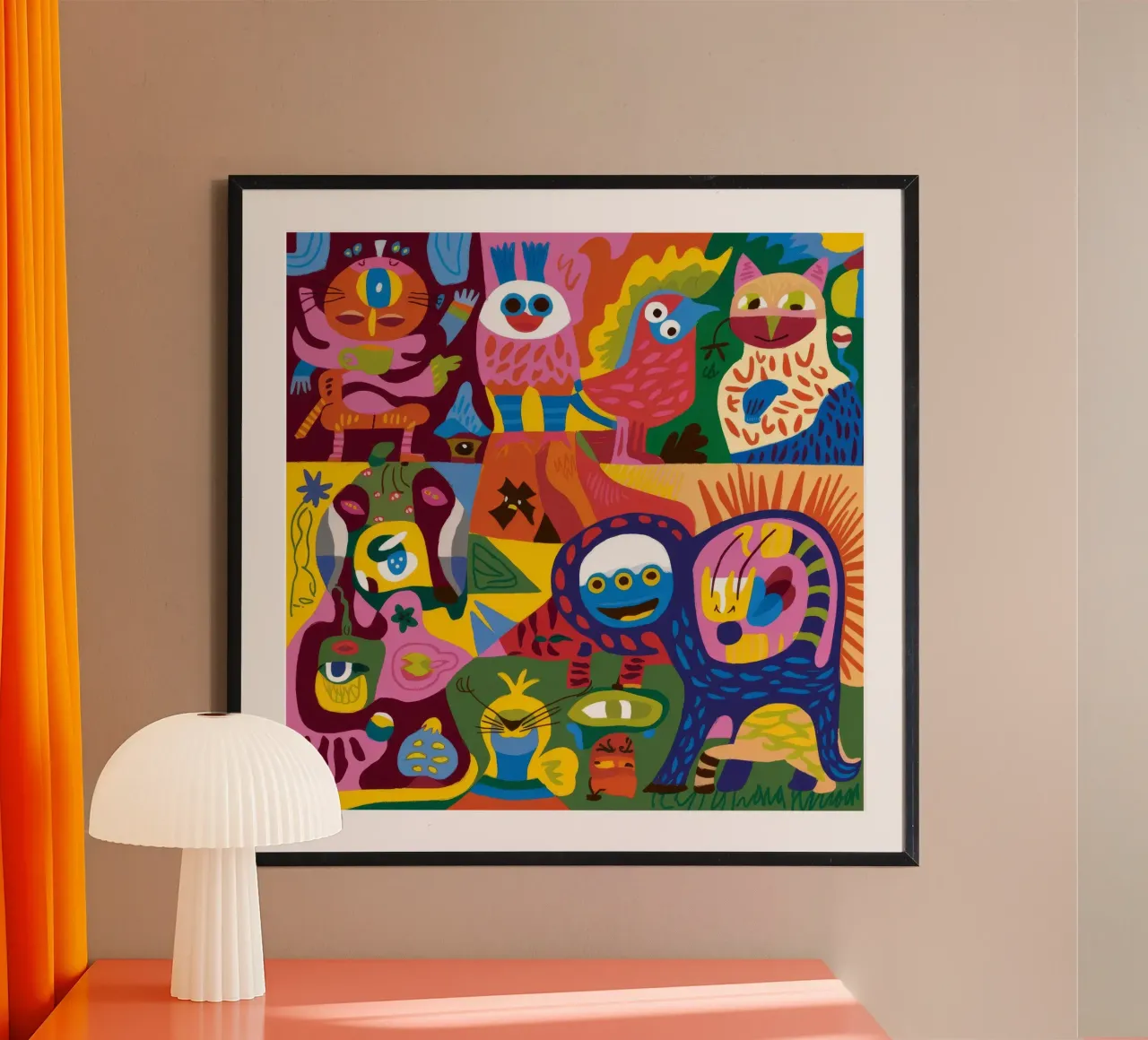 Fantasy Creatures poster by Monarco Virtuoso