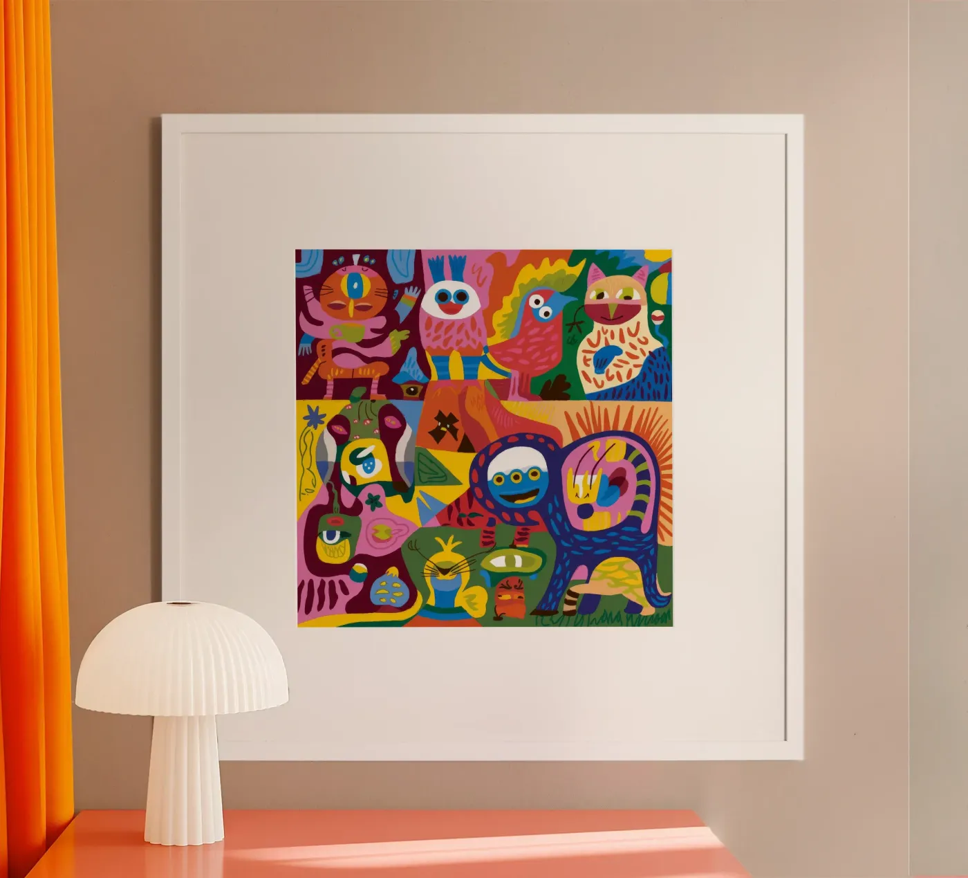 Fantasy Creatures poster by Monarco Virtuoso