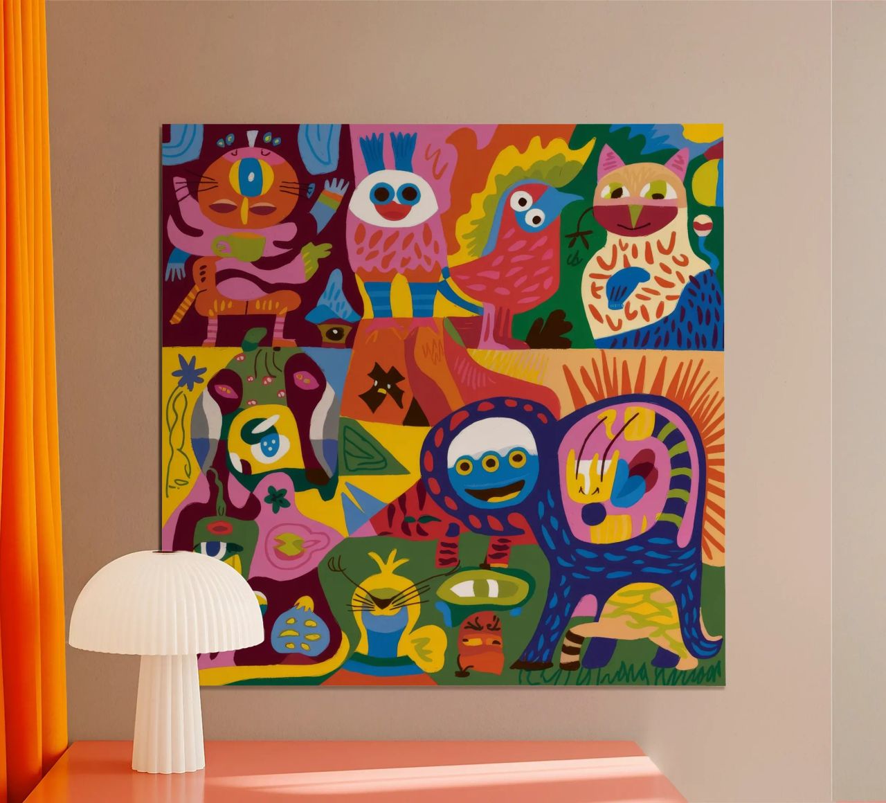 Fantasy Creatures poster by Monarco Virtuoso