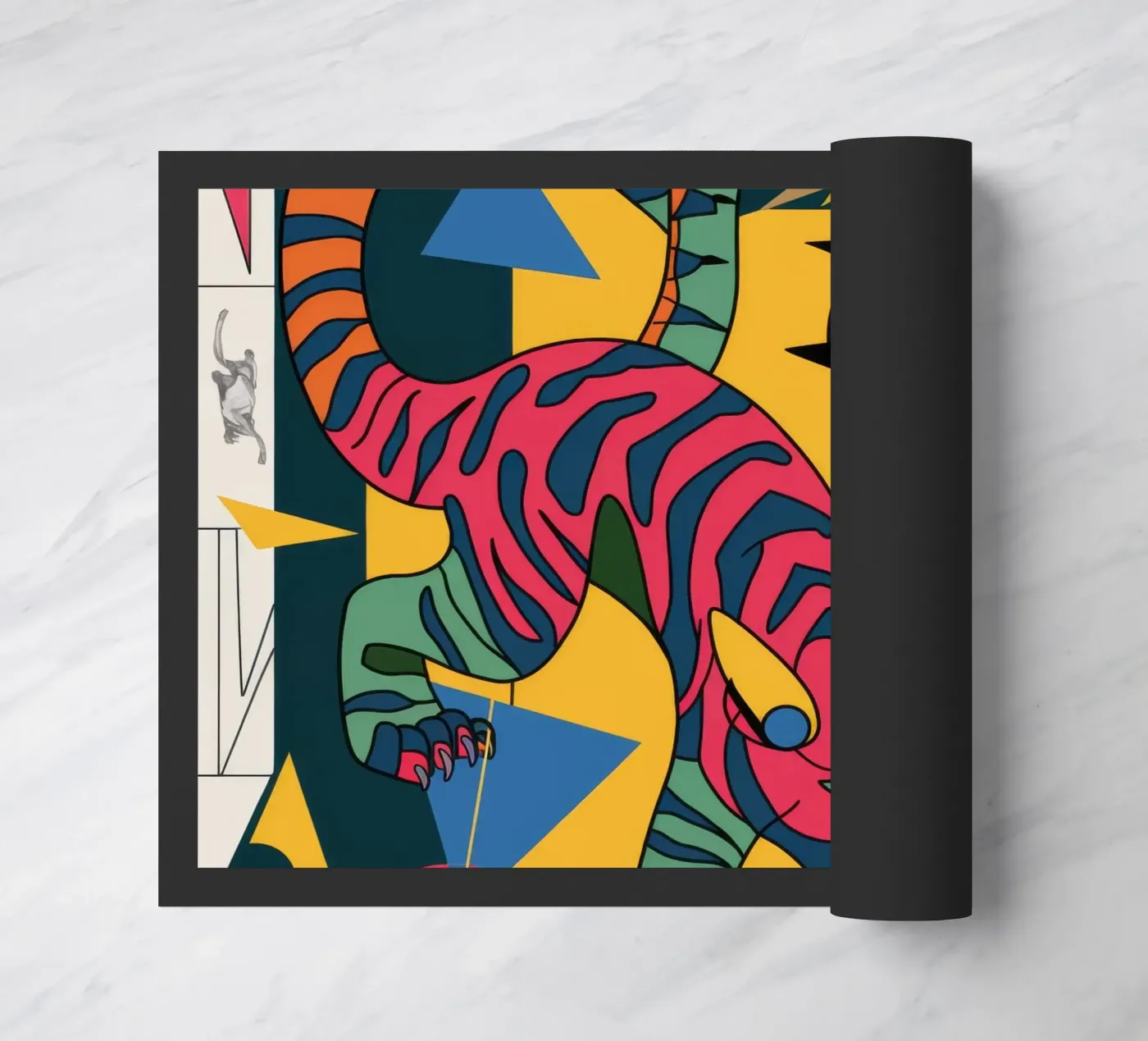 Striped Beast doormat by Monarco Virtuoso