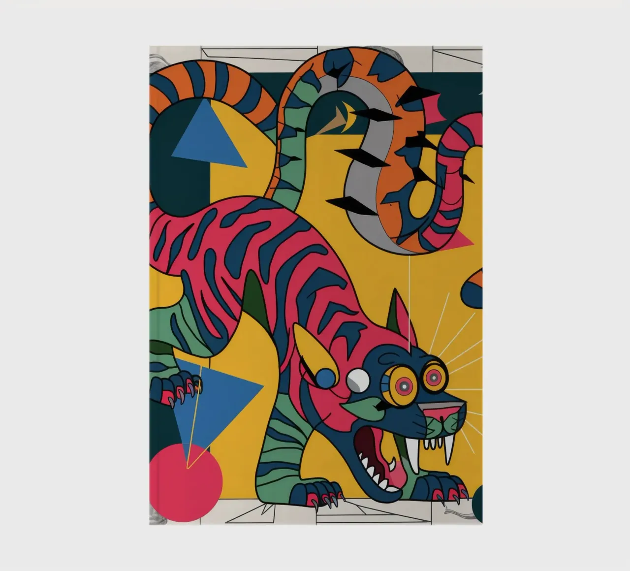 Striped Beast notebook by Monarco Virtuoso