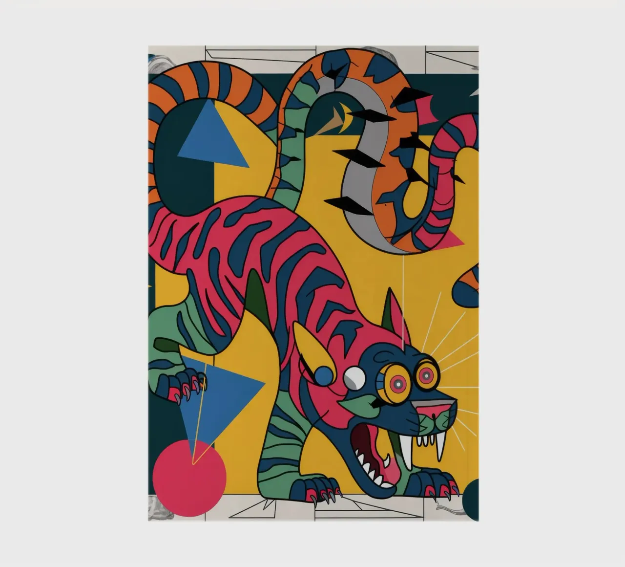 Striped Beast notebook by Monarco Virtuoso