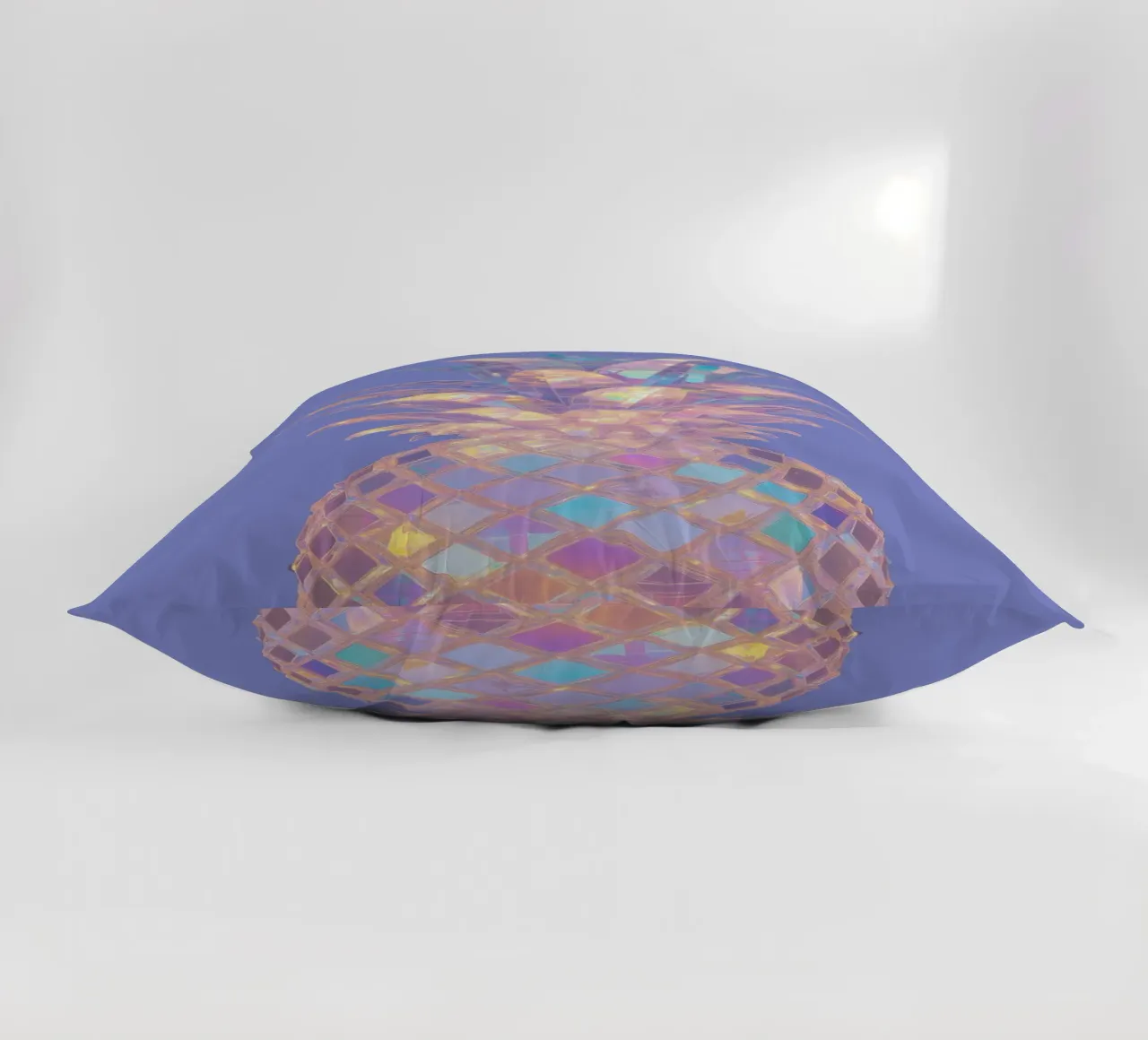 Disco Pineapple cuscino da Melloi Art Print