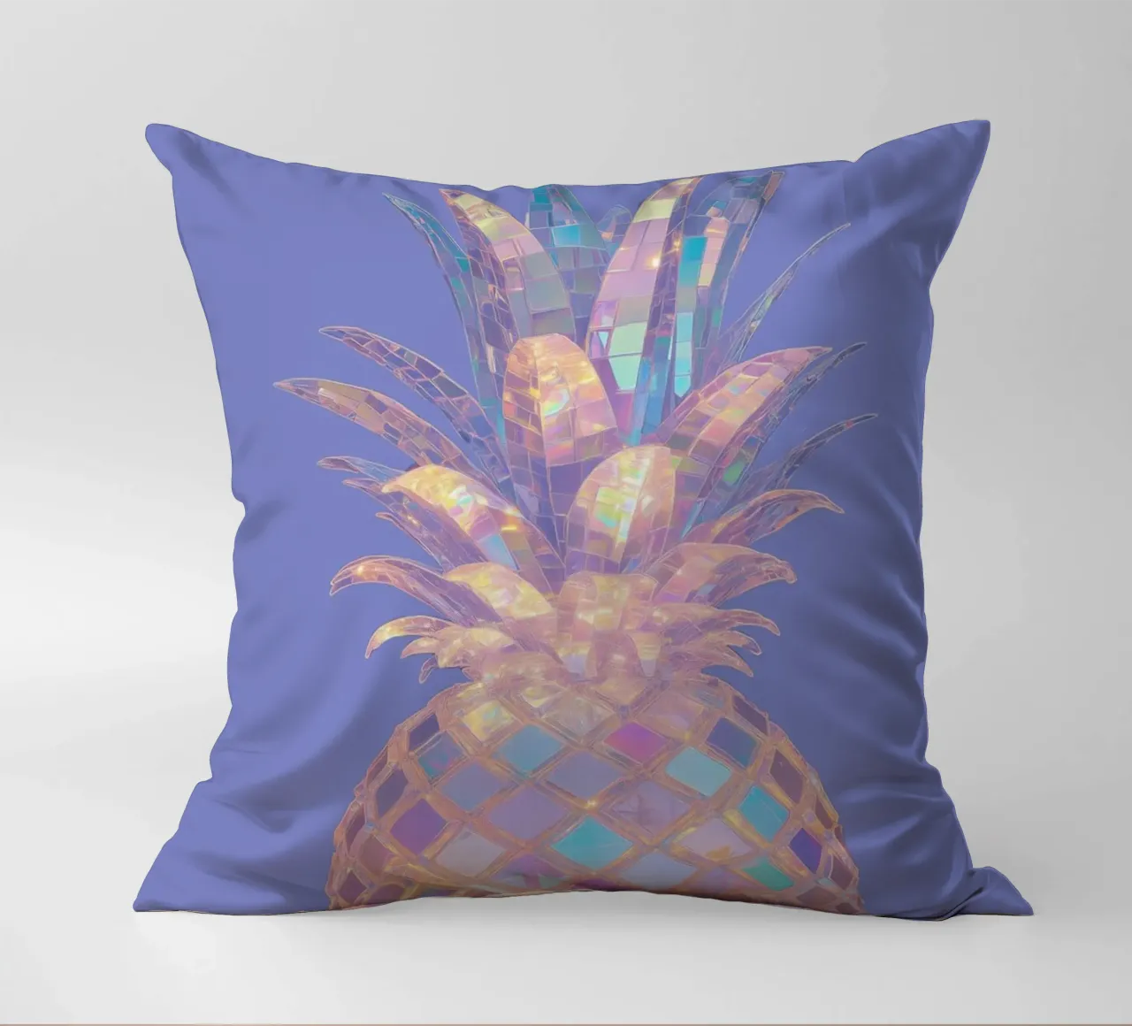 Disco Pineapple cuscino da Melloi Art Print