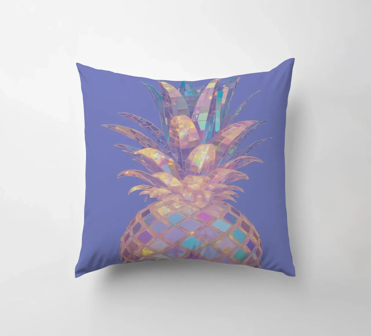 Disco Pineapple cuscino da Melloi Art Print