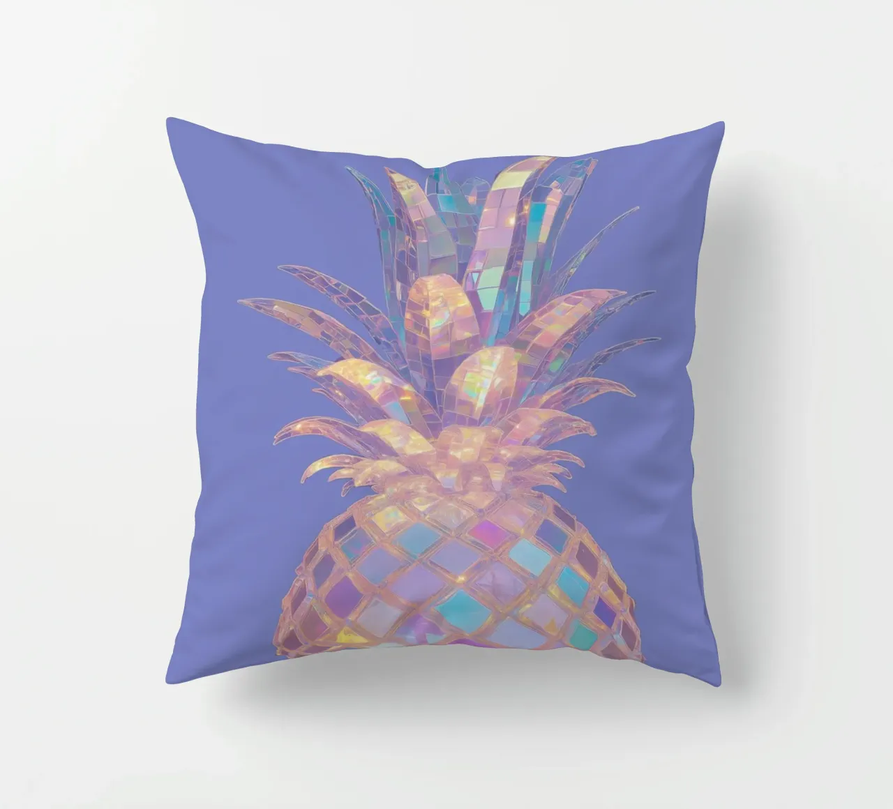 Disco Pineapple cuscino da Melloi Art Print