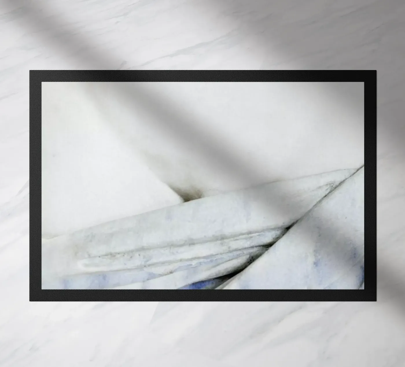 Borderline Fußmatte von Paul Aidan Perry