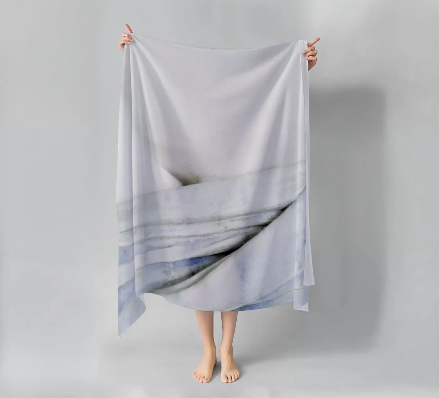 Borderline strandhanddoek van Paul Aidan Perry