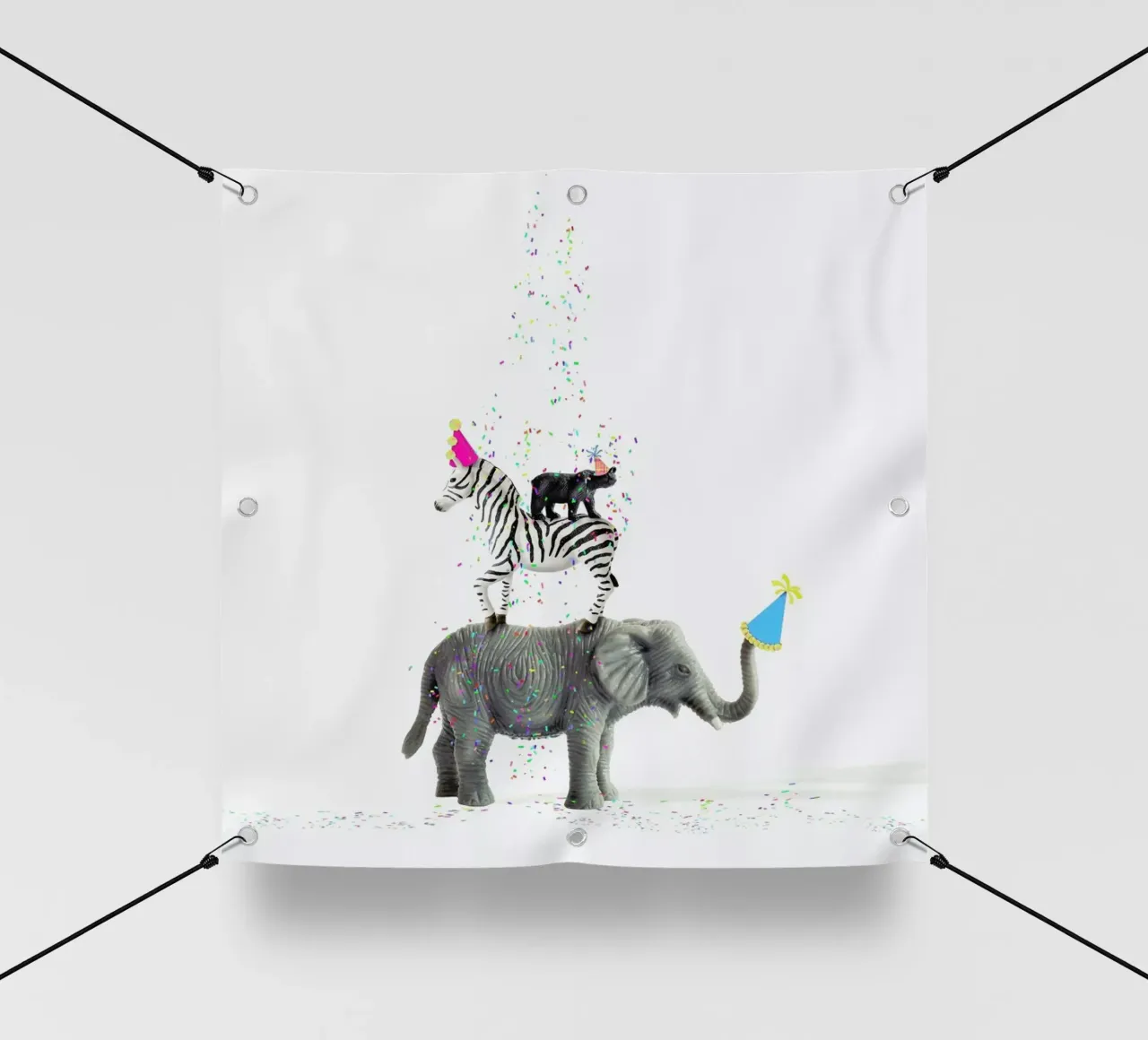 Party Animals PVC Plane von Juj Winn