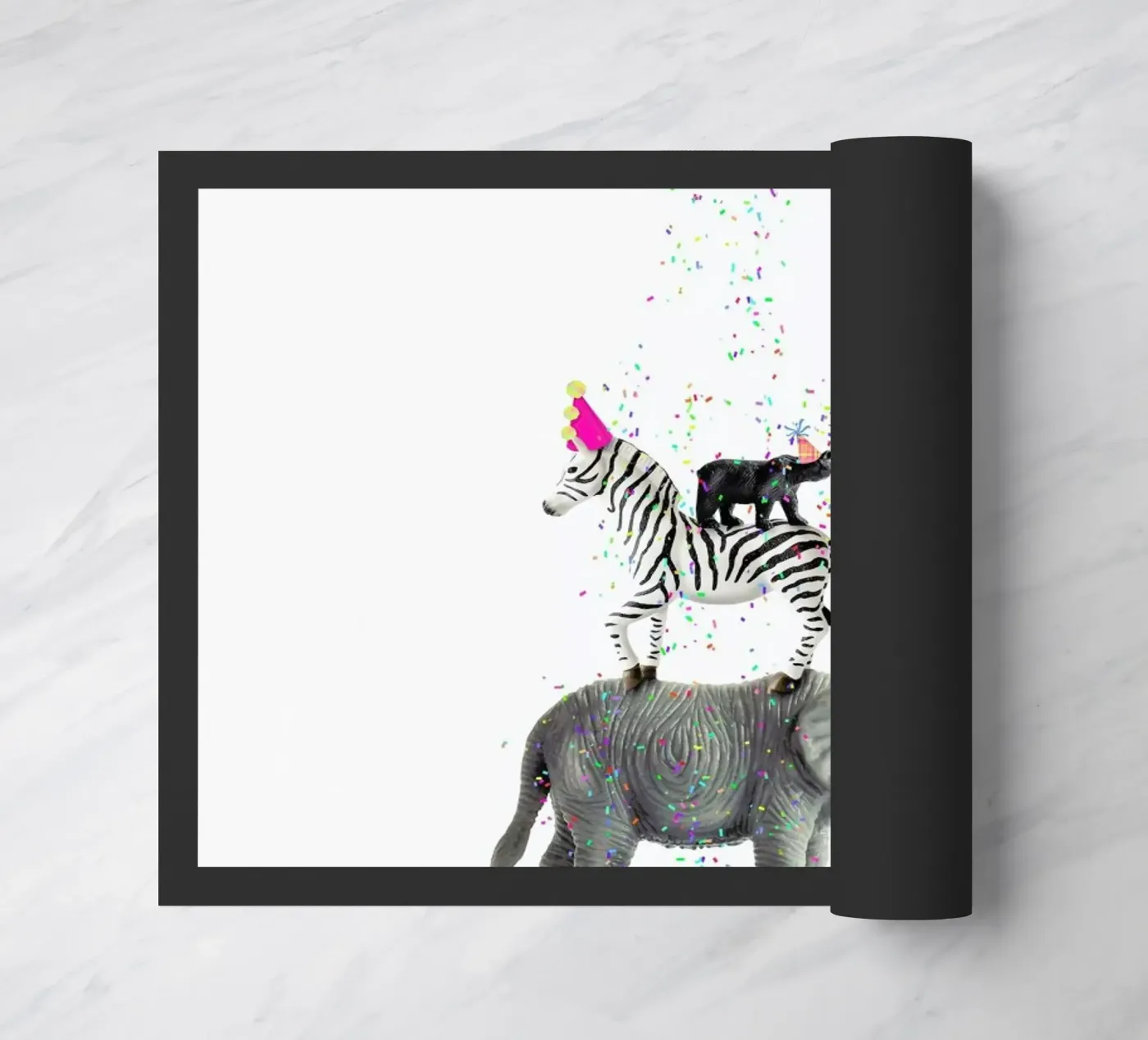 Party Animals deurmat van Juj Winn