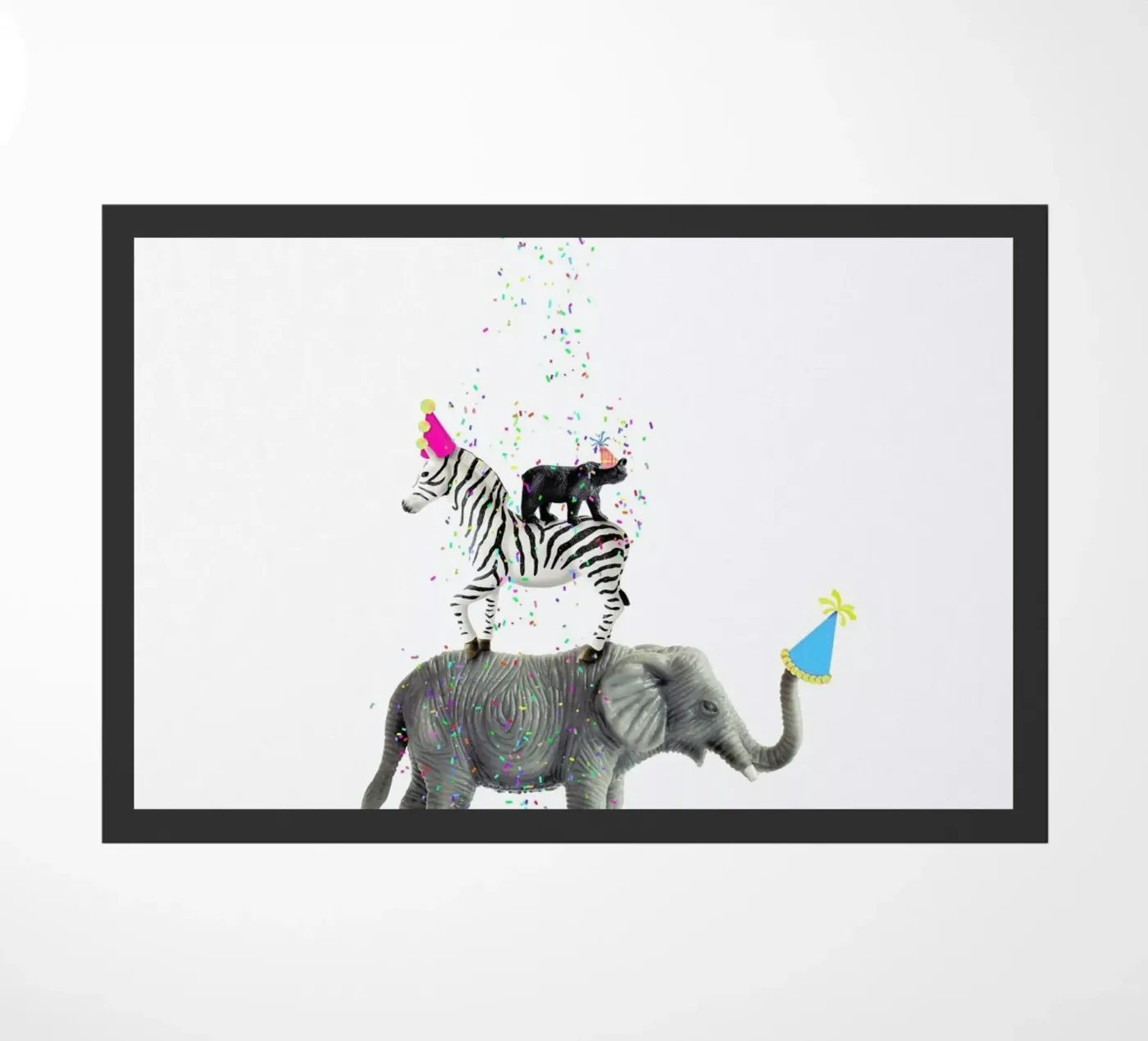 Party Animals deurmat van Juj Winn