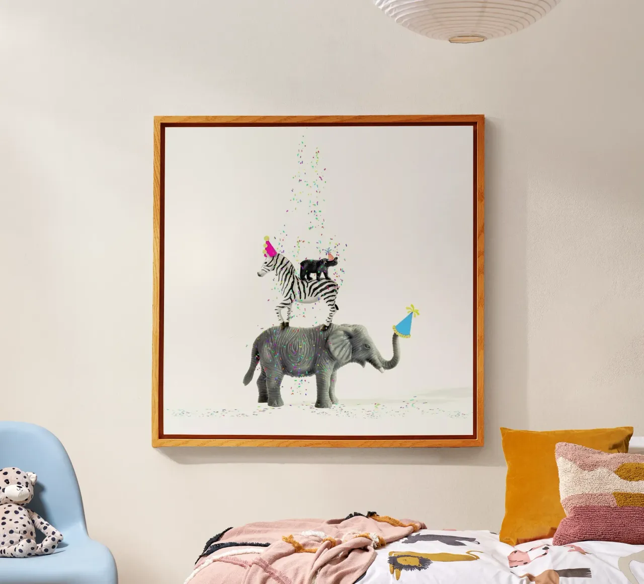 Party Animals plexiglass da Juj Winn