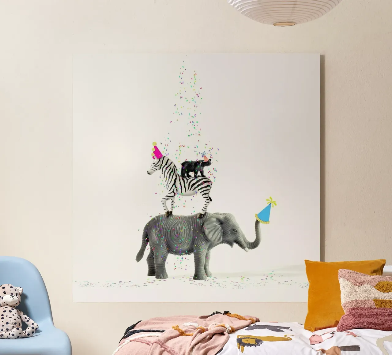 Party Animals plexiglass da Juj Winn