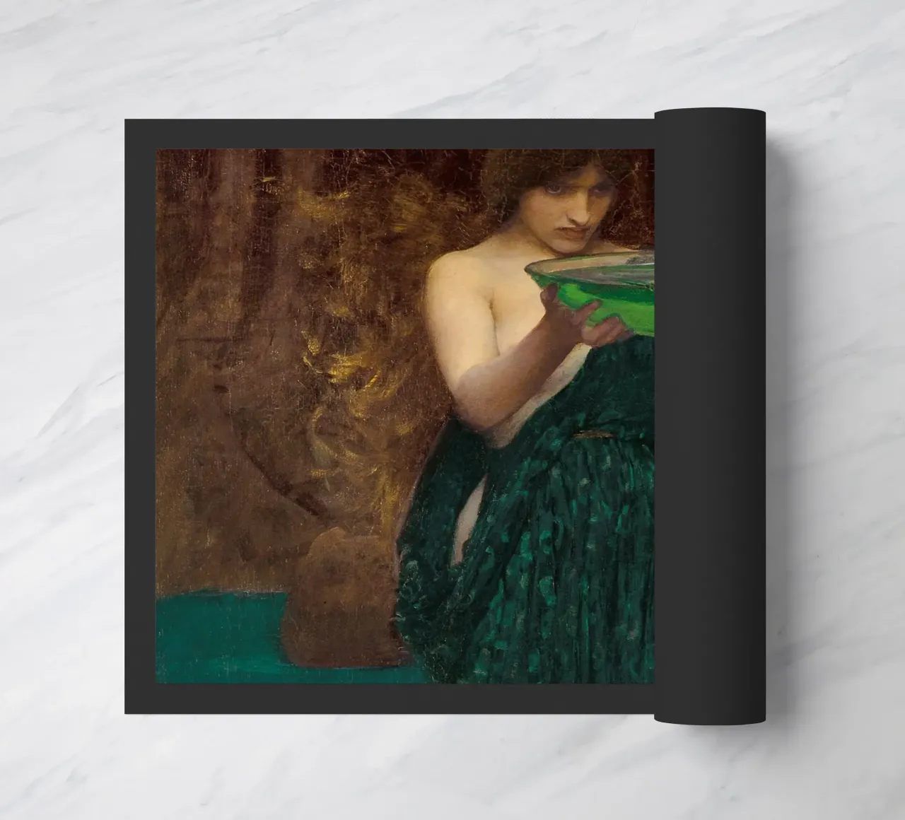 John William Waterhouse - Circe Invidiosa, 1892 zerbino da Timeless Artworks