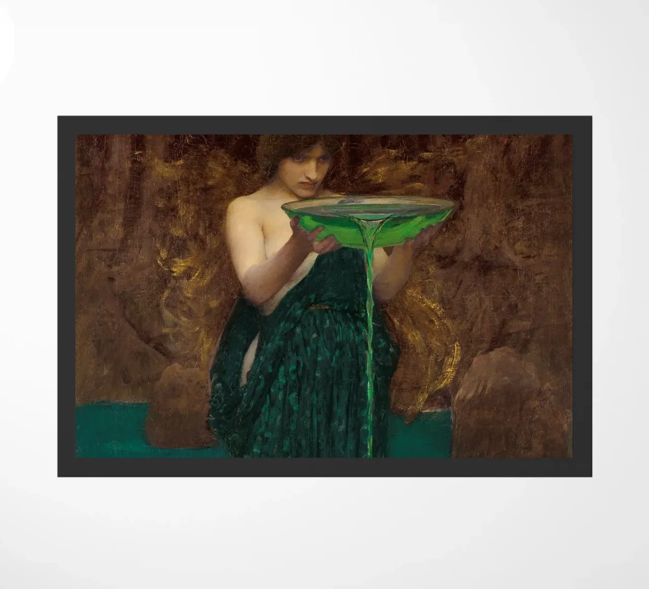 John William Waterhouse - Circe Invidiosa, 1892 zerbino da Timeless Artworks