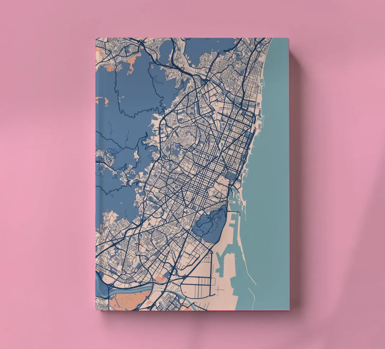 Barcelona The art of the Catalan capital notebook by MOOODZART