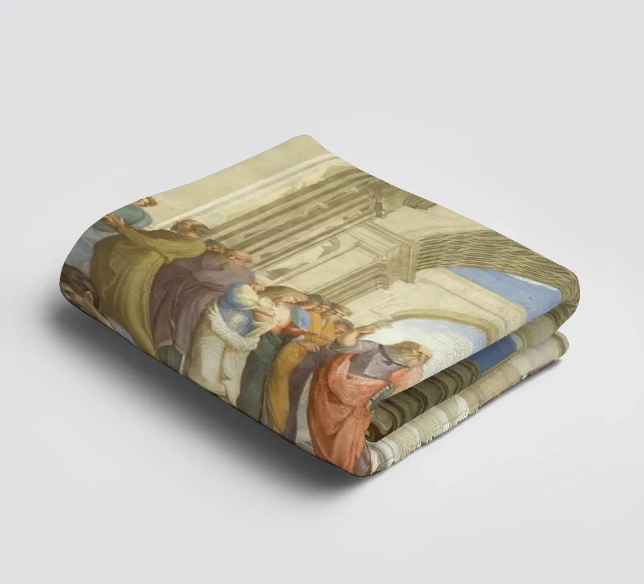 Raffaello - La scuola di Atene, 1511 asciugamano da bagno da Timeless Artworks