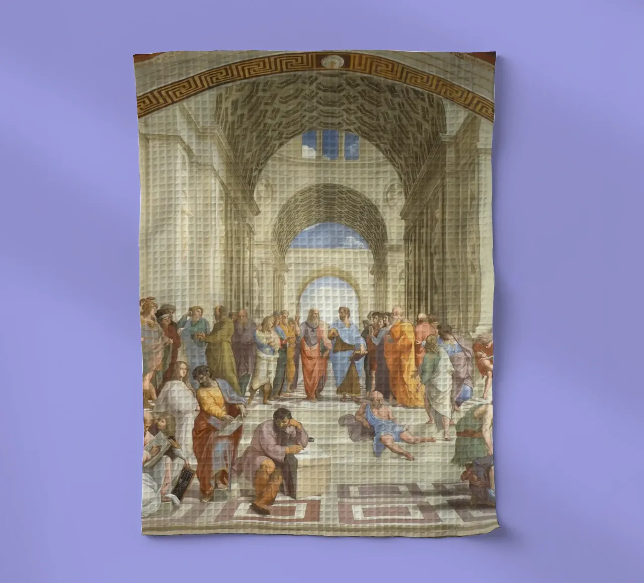 Raphaël - L'École d'Athènes, 1511 torchon de Timeless Artworks