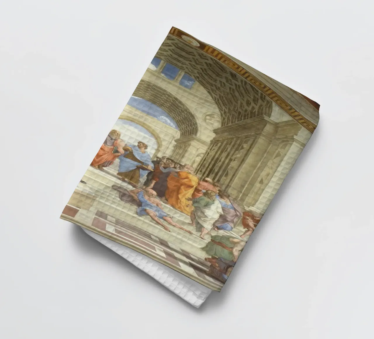 Raphaël - L'École d'Athènes, 1511 torchon de Timeless Artworks