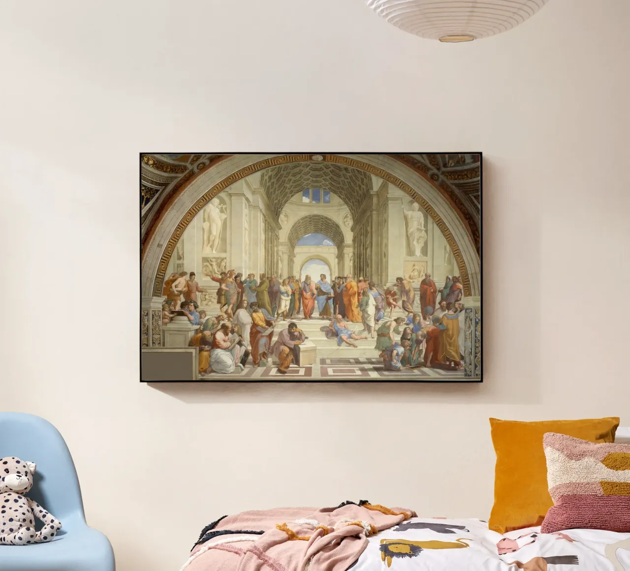 Raffaello - La scuola di Atene, 1511 plexiglass da Timeless Artworks