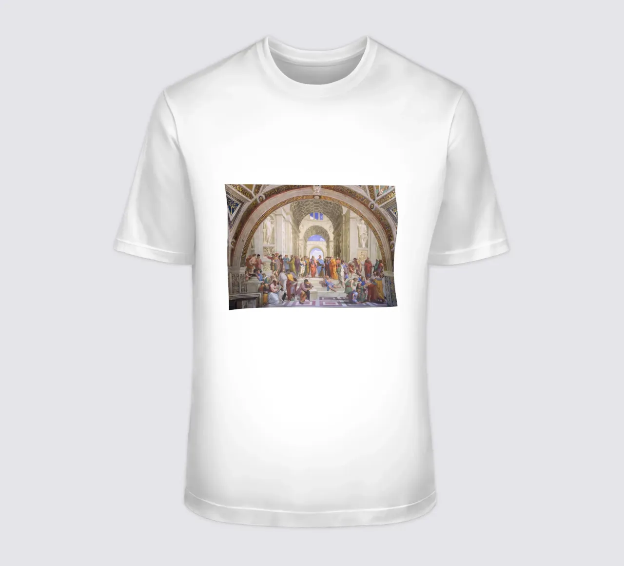 Raffaello - La scuola di Atene t-shirt da Timeless Artworks