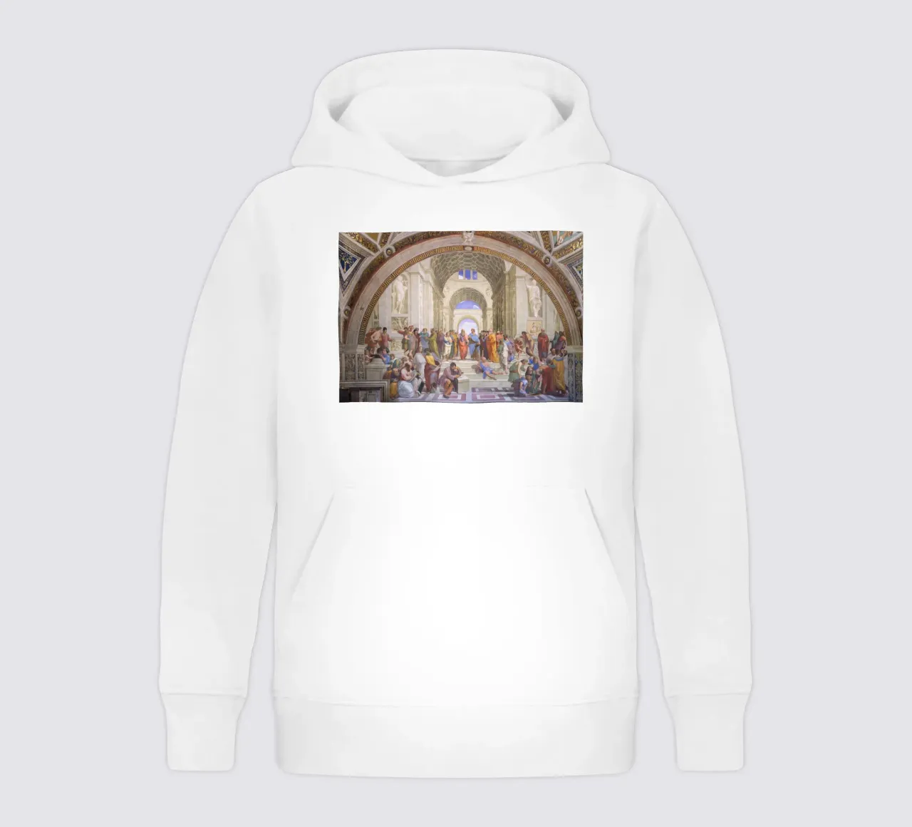 Raphael - The School of Athens kids hoodie by Timeless Artworks