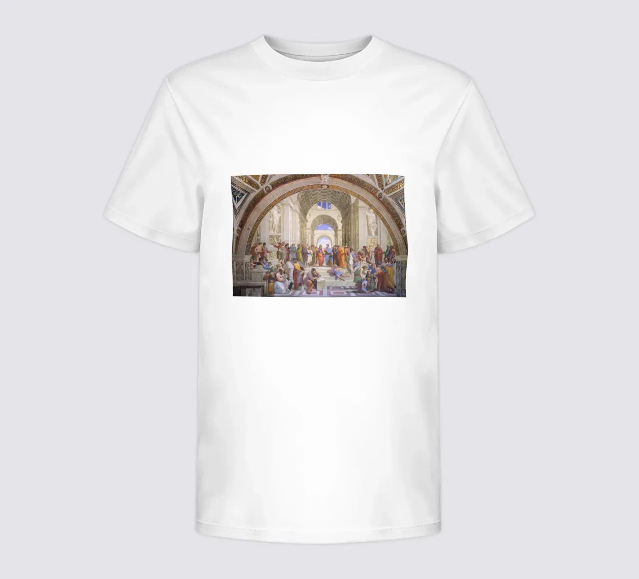 Raphael - Die Schule von Athen Kinder T-Shirt von Timeless Artworks