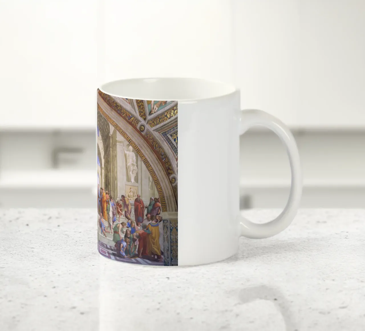 Raffaello - La scuola di Atene tazza in ceramica da Timeless Artworks