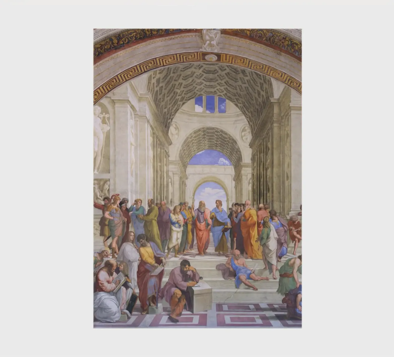 Raphael - The School of Athens notebook by Timeless Artworks