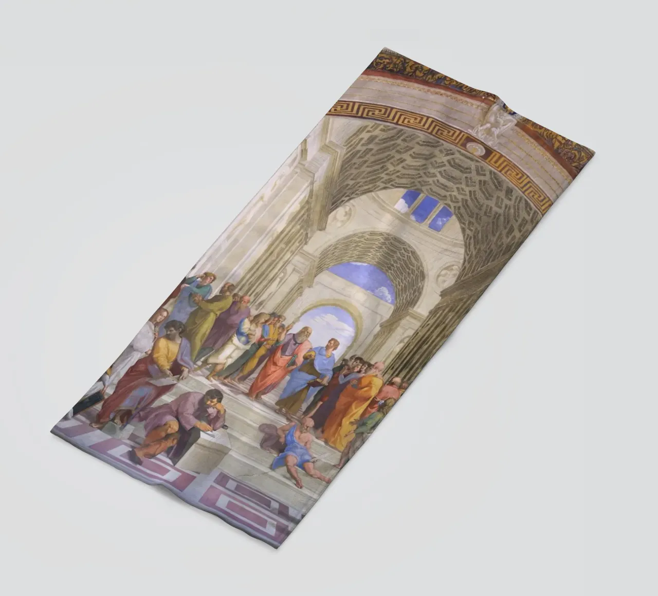 Raffaello - La scuola di Atene telo mare da Timeless Artworks