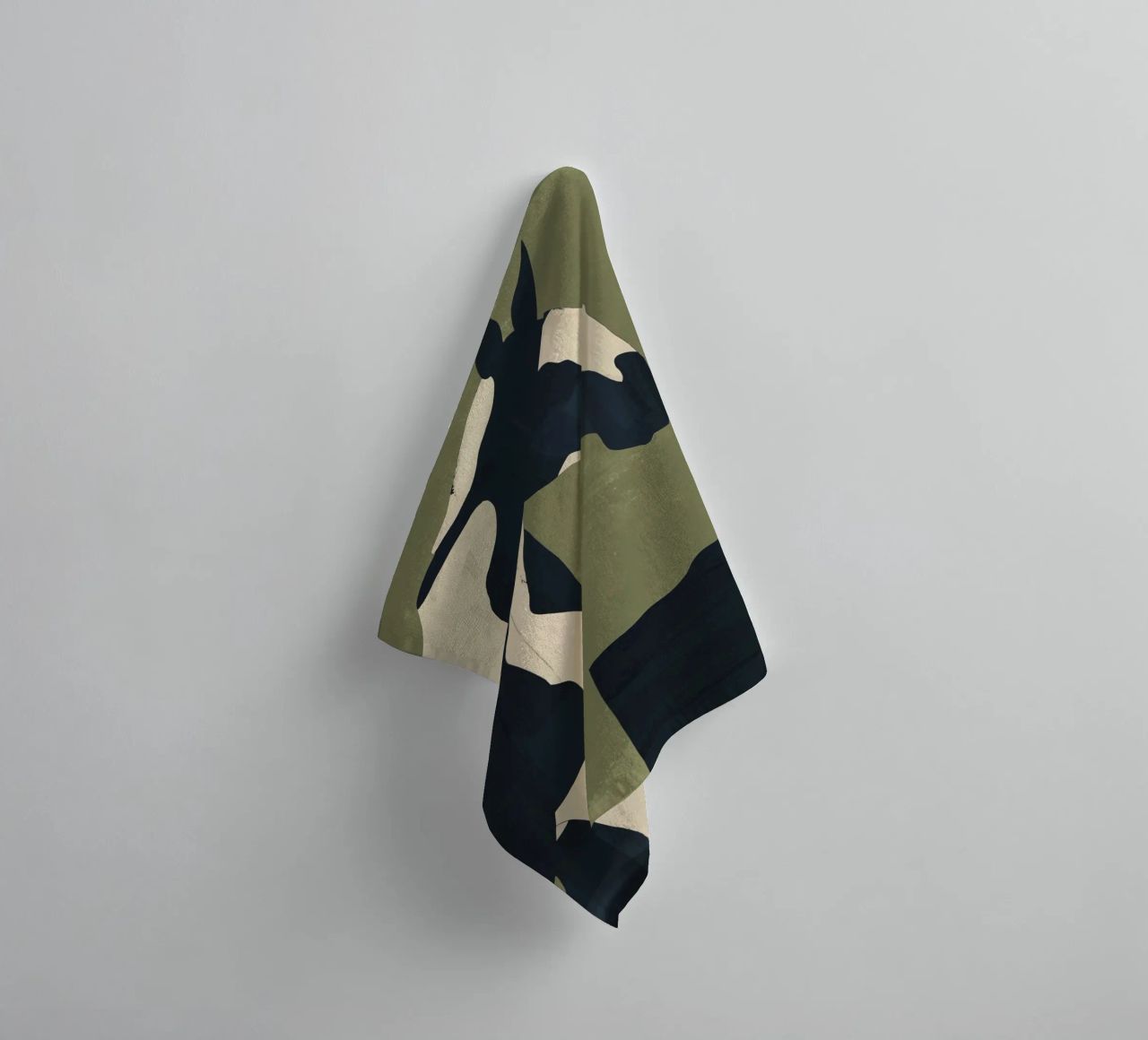 Abstract Minimal Horse 4 towel by ThingDesign
