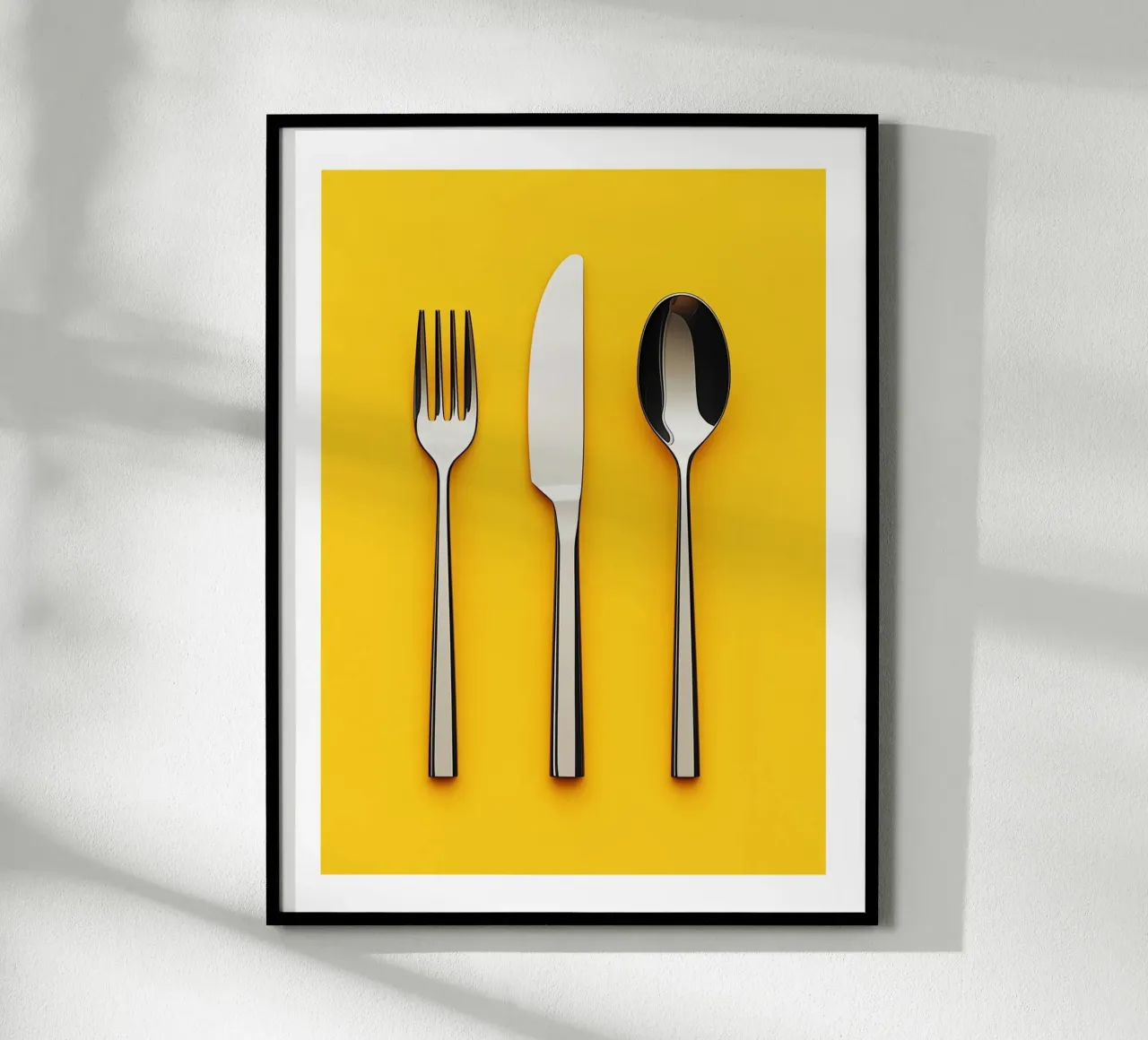 Couverts sur fond jaune hahnemühle de Spice & Style