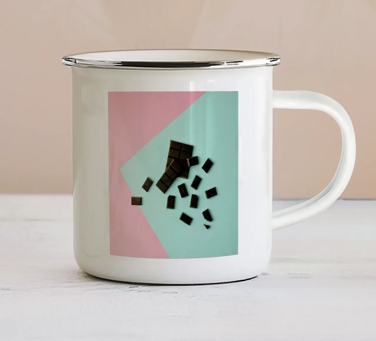 I'm Sweet on You tazza in smalto da Juj Winn