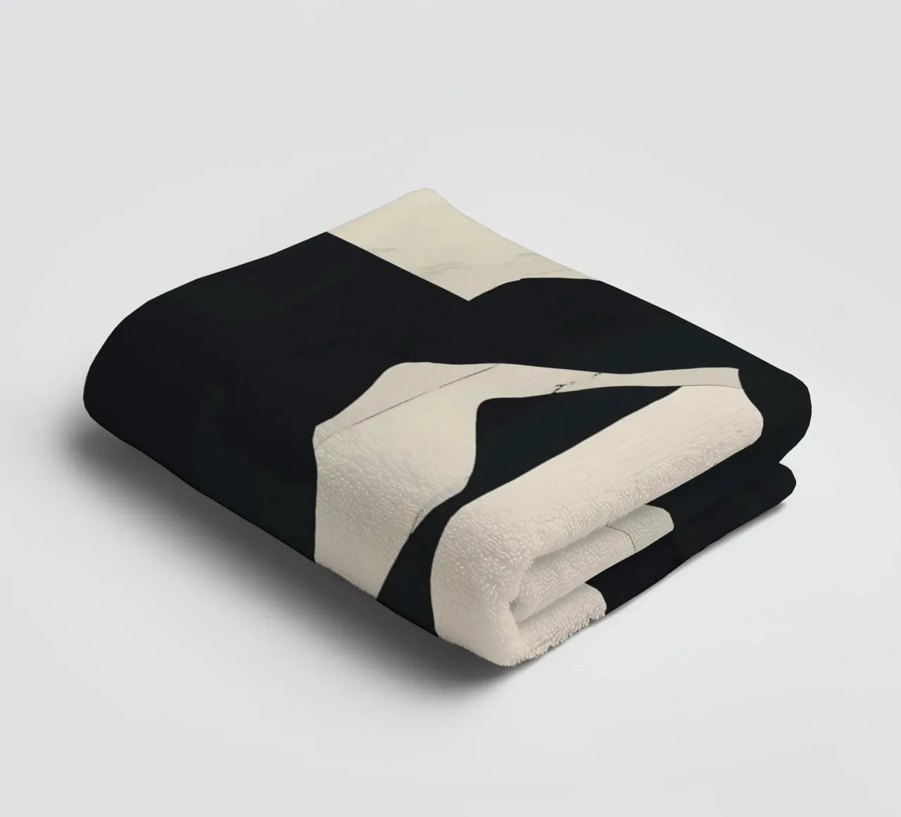 Abstract Minimal Horse 5 towel by ThingDesign