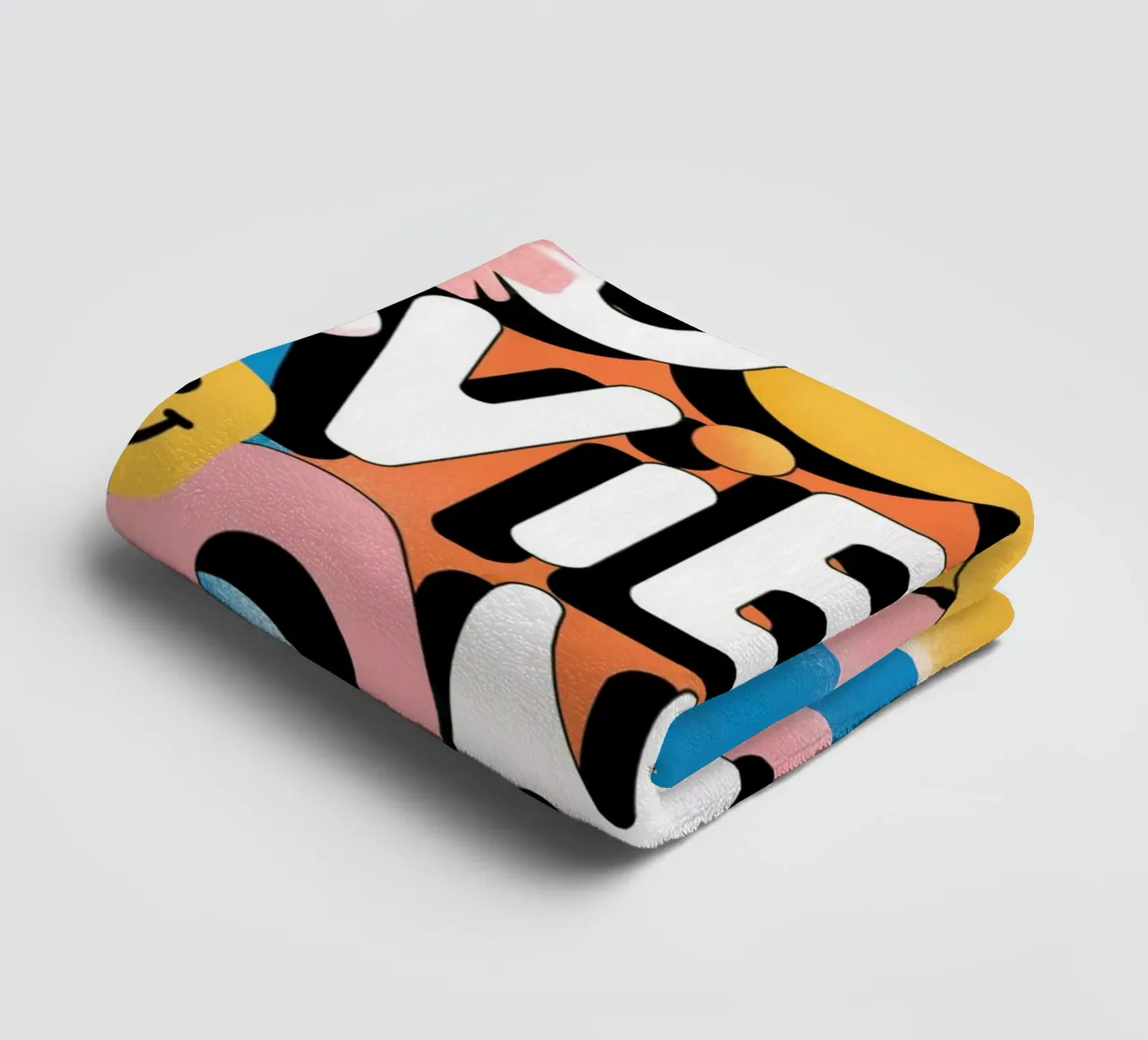 Good Vibes Only towel by logic