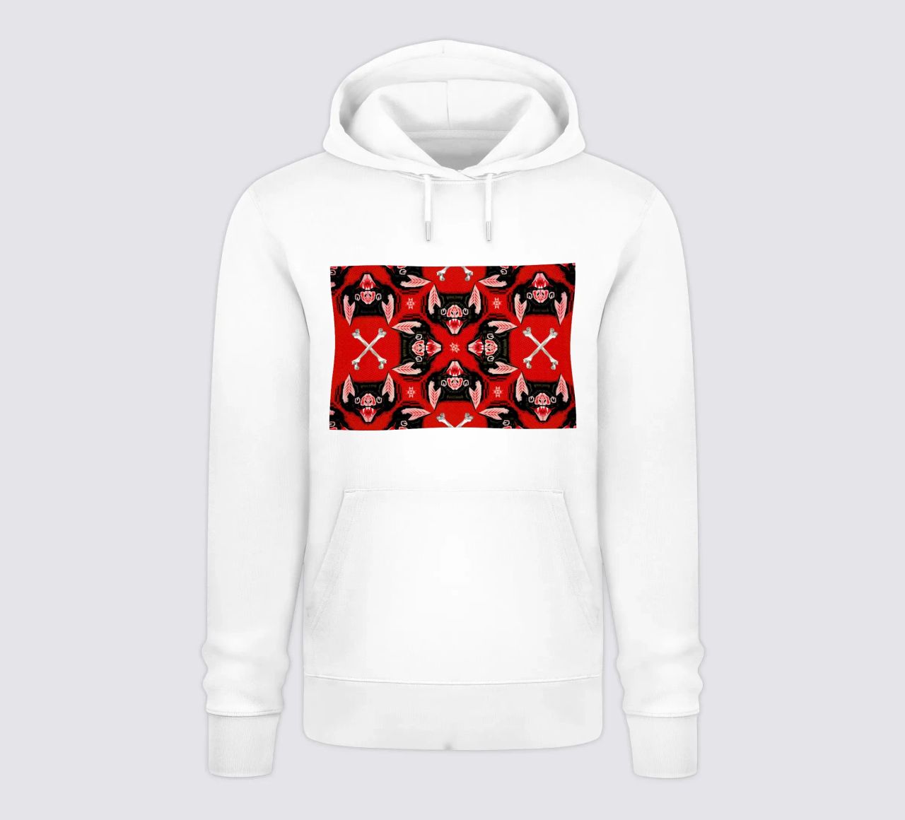 Batface Pattern felpa con cappuccio da Chobopop