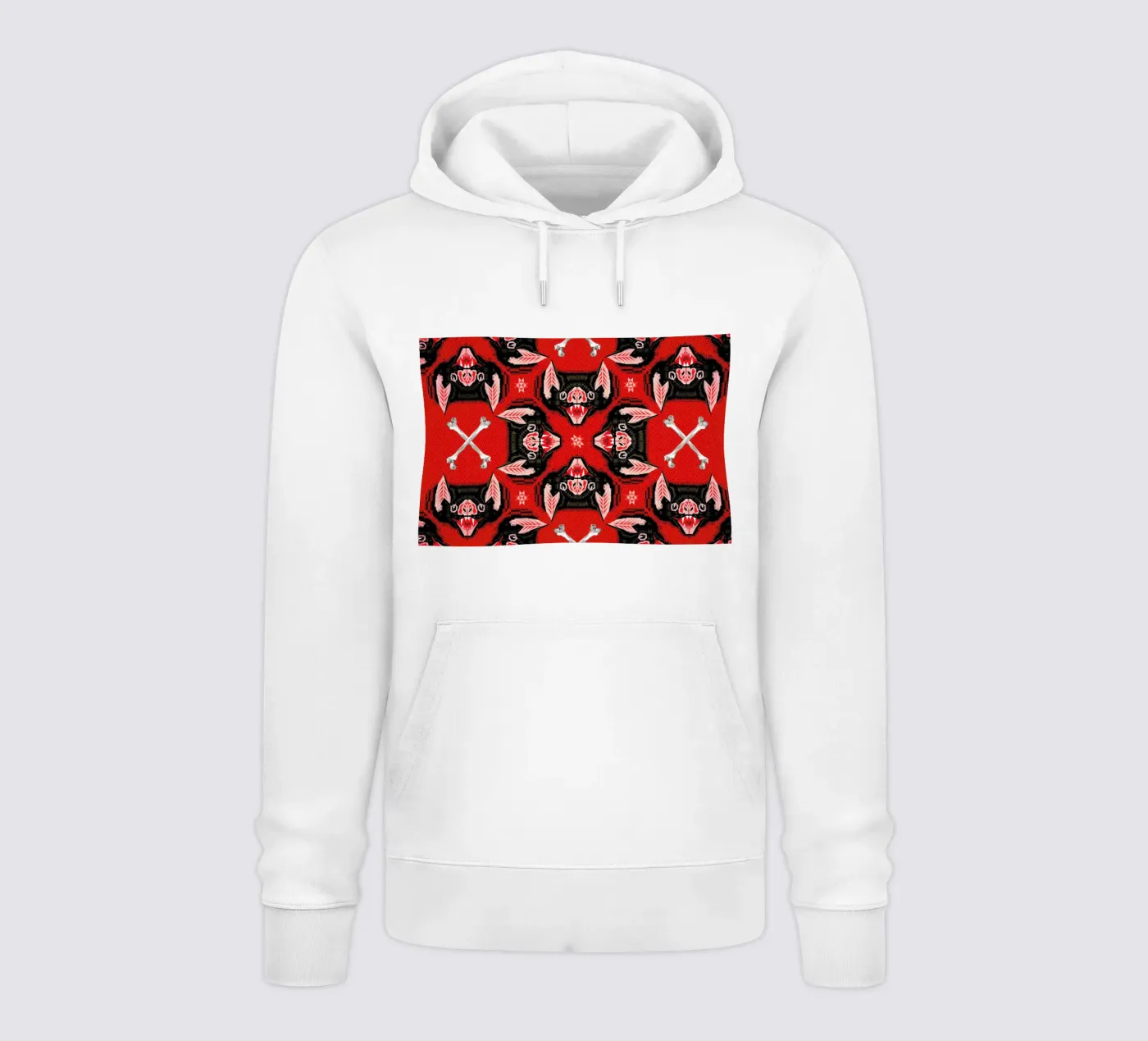 Batface Pattern hoodie by Chobopop