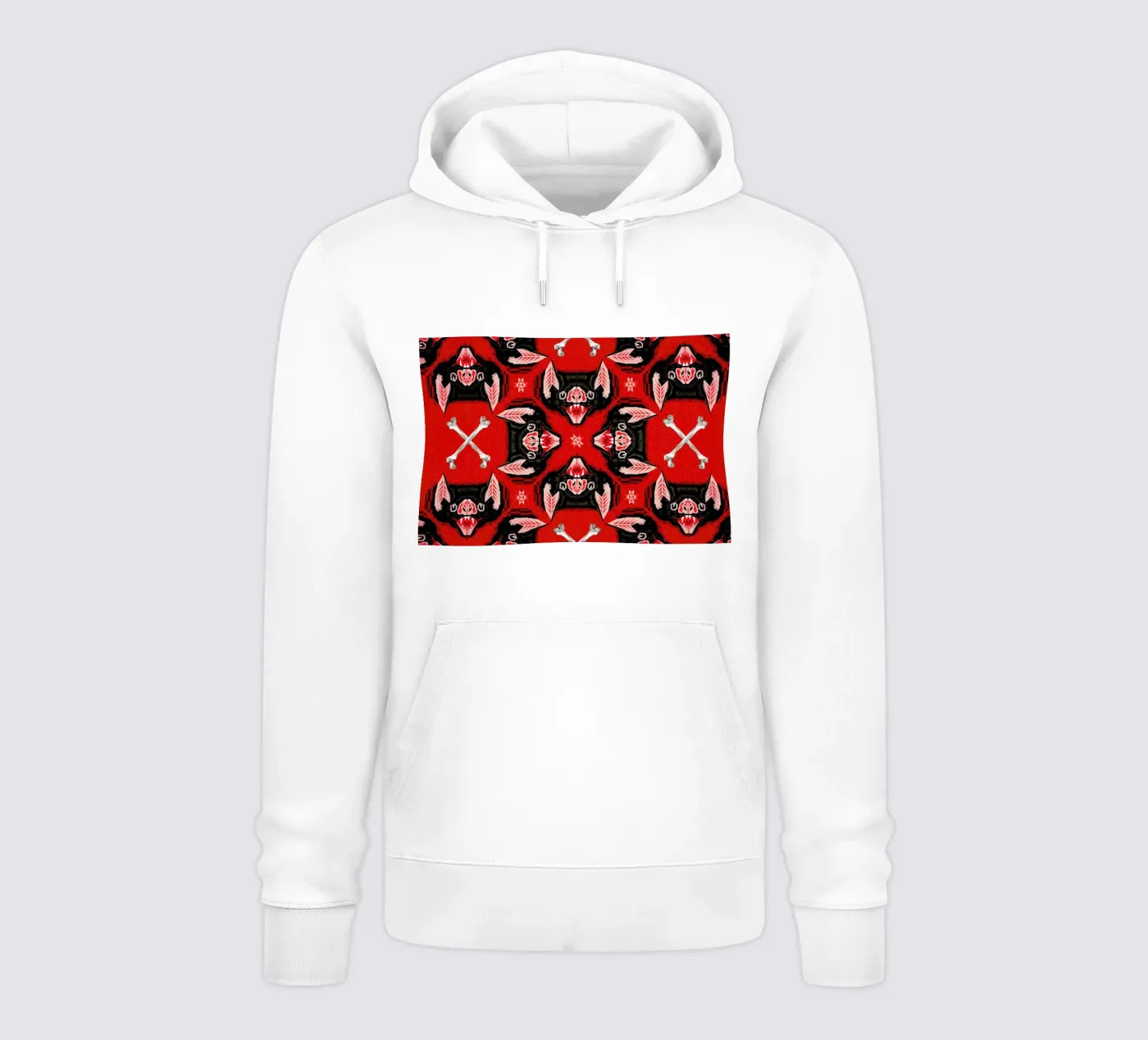 Batface Pattern felpa con cappuccio da Chobopop
