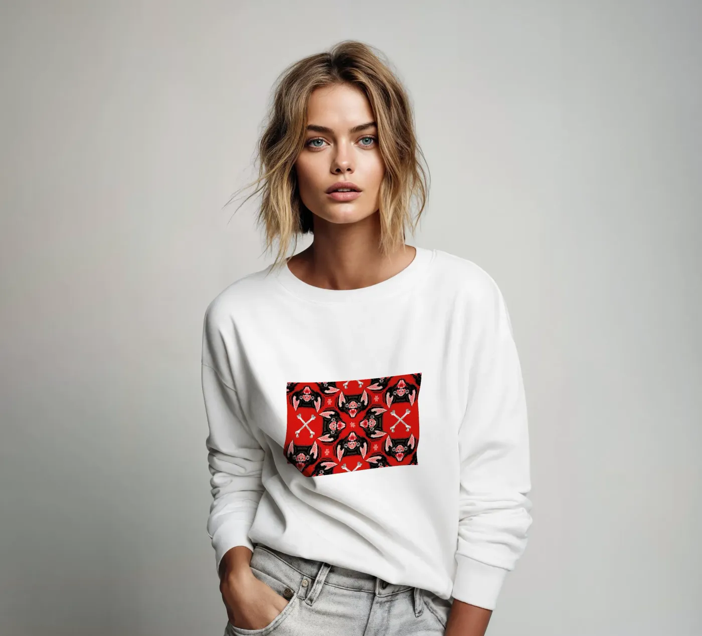 Batface Pattern sweat de Chobopop