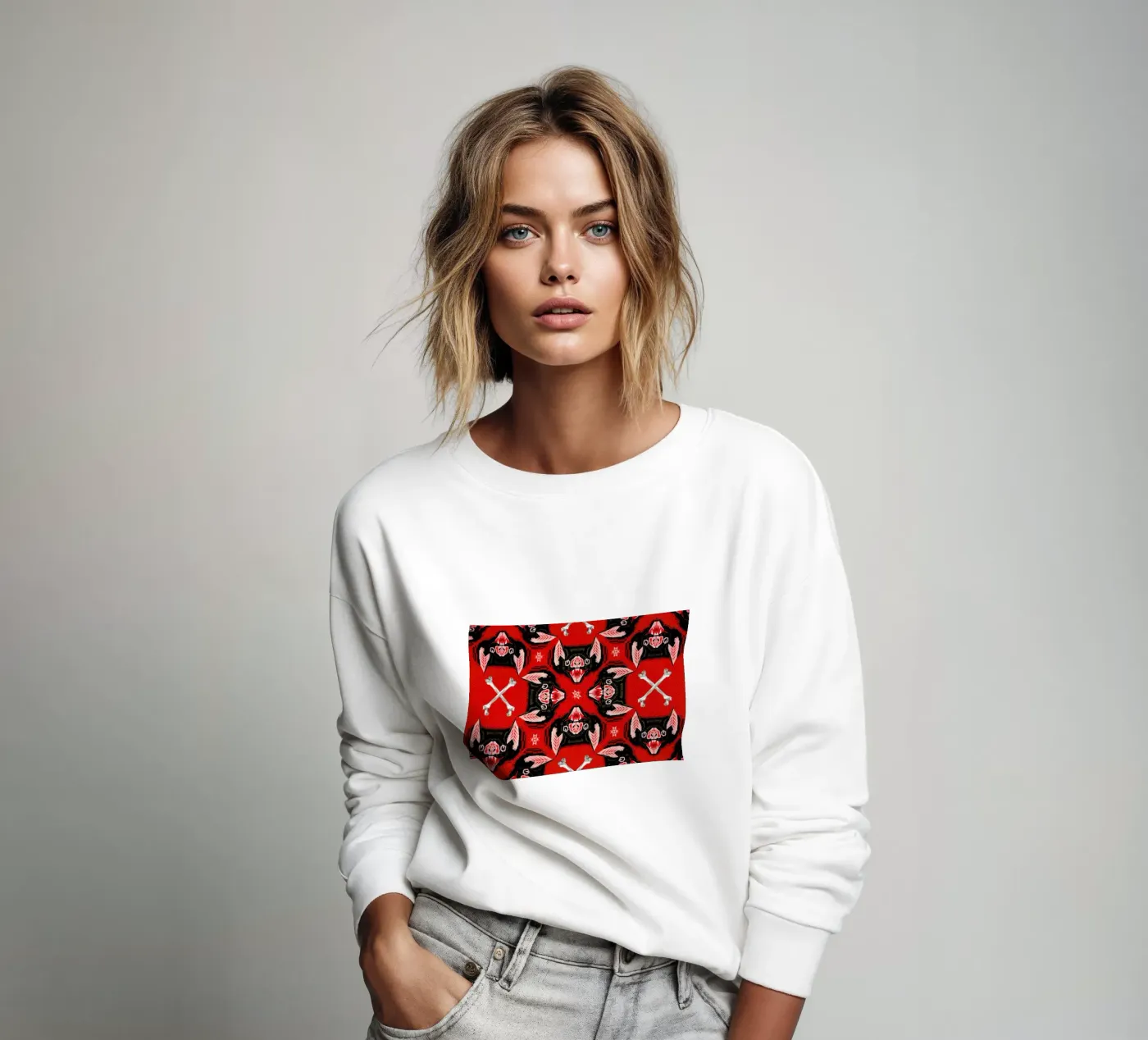 Batface Pattern sweat de Chobopop