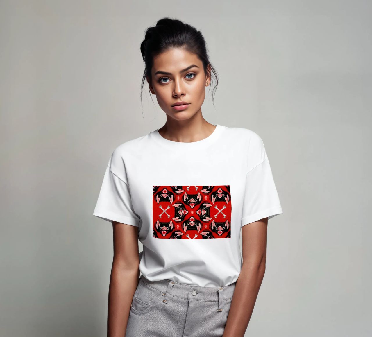 Batface Pattern t-shirt da Chobopop