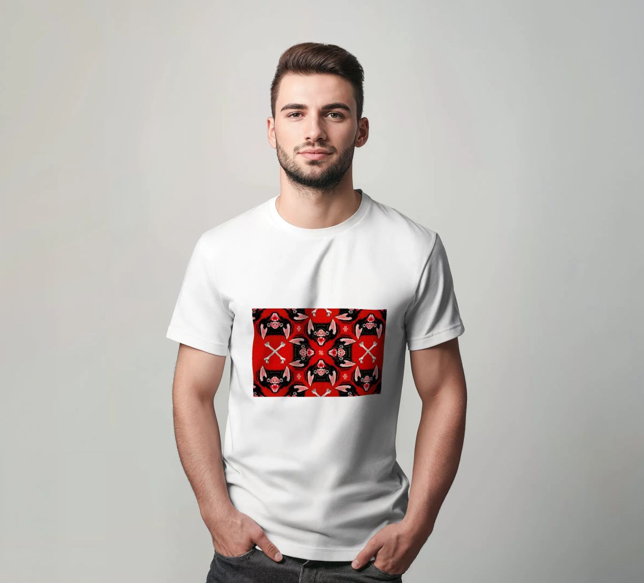Batface Pattern t-shirt da Chobopop