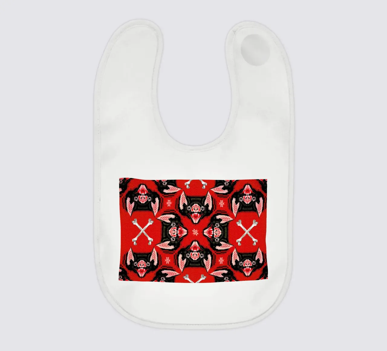 Batface Pattern Babylätzchen von Chobopop